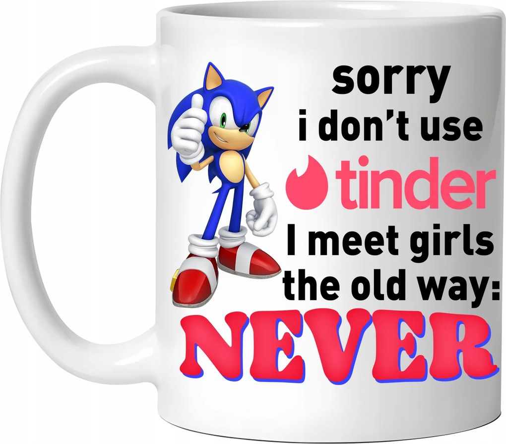 Tinder Bögre vicces Születésnapi Ajándék 330ml Csomagolás