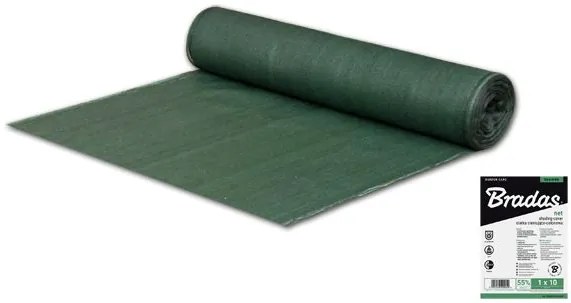 Árnyékolóháló zöld 1,2x50m 80% árnyékolás