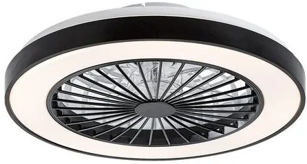 RÁBLAUX 71336 DALFON2 Ventilátoros lámpa Fekete IP20