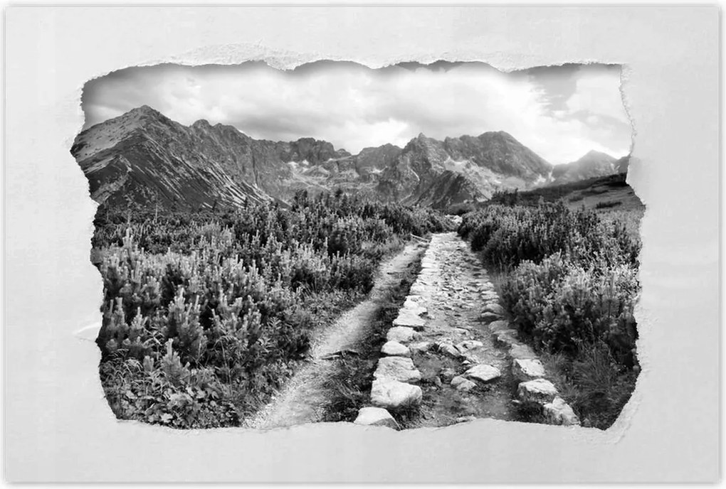 Poszterek 120x80 Tátra Lengyel hegyek Kilátás