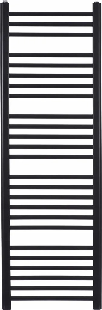 Fürdőszobai radiátor Hugo 130/40 létra Fekete S