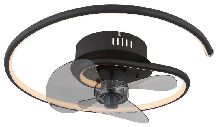 Globo Koren 03660 távirányítós mennyezeti ventilátoros lámpa, 30W LED, 2700K-6500K, 105-1660 lm