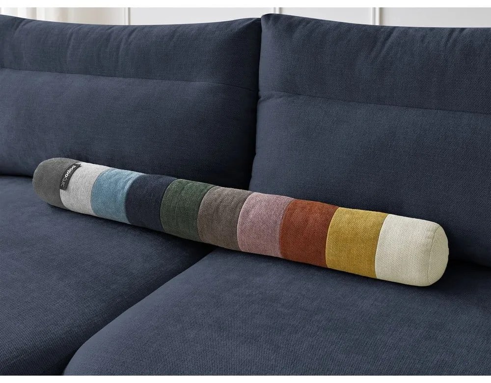 Sötétkék sarokkanapé Aden – Bobochic Paris