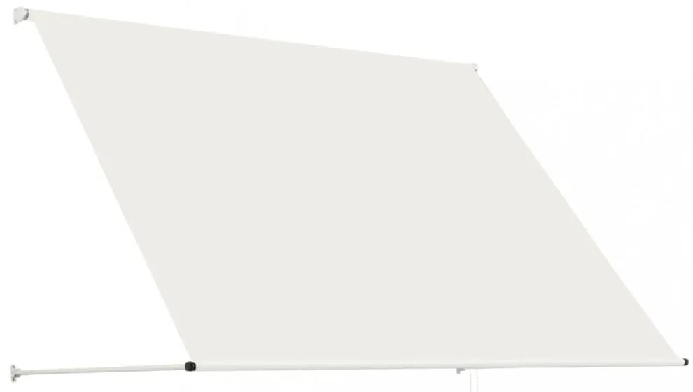 feltekerhető krémszínű napellenző 200 x 150 cm
