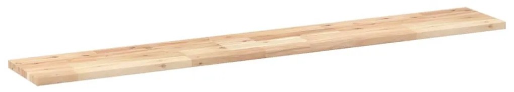 kezeletlen tömör akácfa függőpolc 160 x 20 x 2 cm