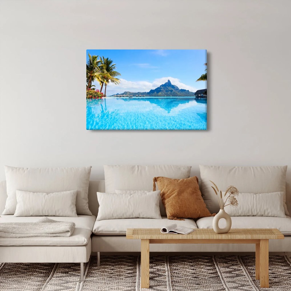 Kép - Pálmafák és strandok (90x60 cm)