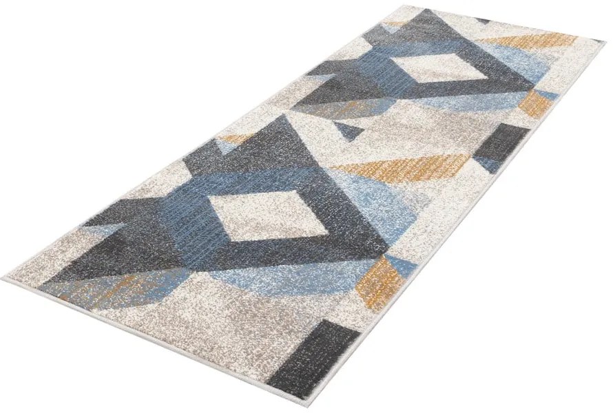 Világosszürke futószőnyeg 80x250 cm Soft Halleby – FD