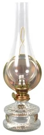 Petróleumzöld patentos lámpa hengerrel, 9 x 30 cm