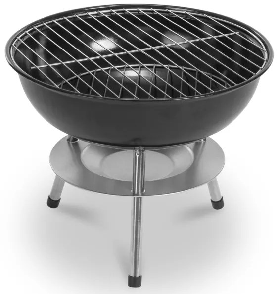 Fieldmann - Faszén asztali grill zöld/fekete