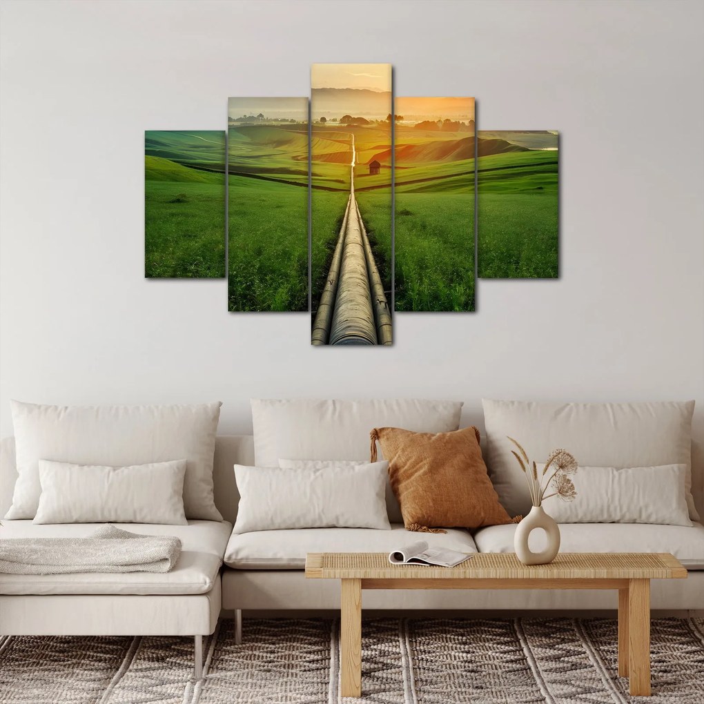 Kép - Napfelkelte a völgy felett (150x105 cm)
