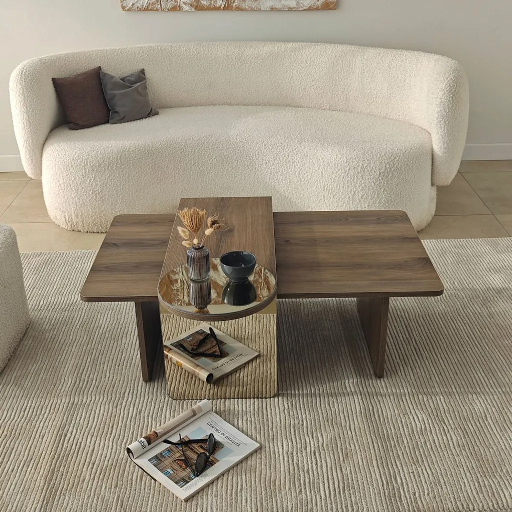 Luna 2 - Bronze, Walnut