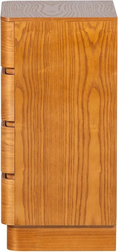 Natúr színű komód 40x70x34 cm Fejo – WOOOD