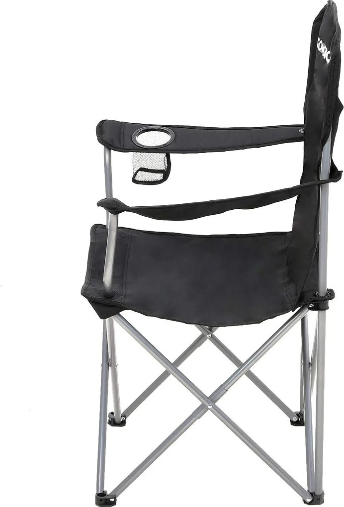 Összecsukható kempingszék 2 darabos szett, pohártartóval