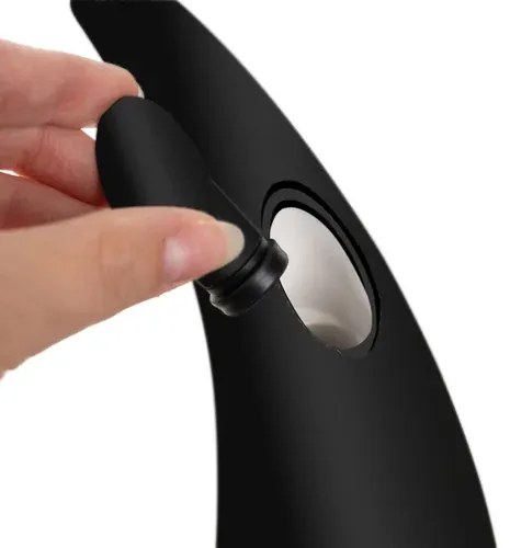 Érintés nélküli szappanadagoló - Ruhhy - fekete