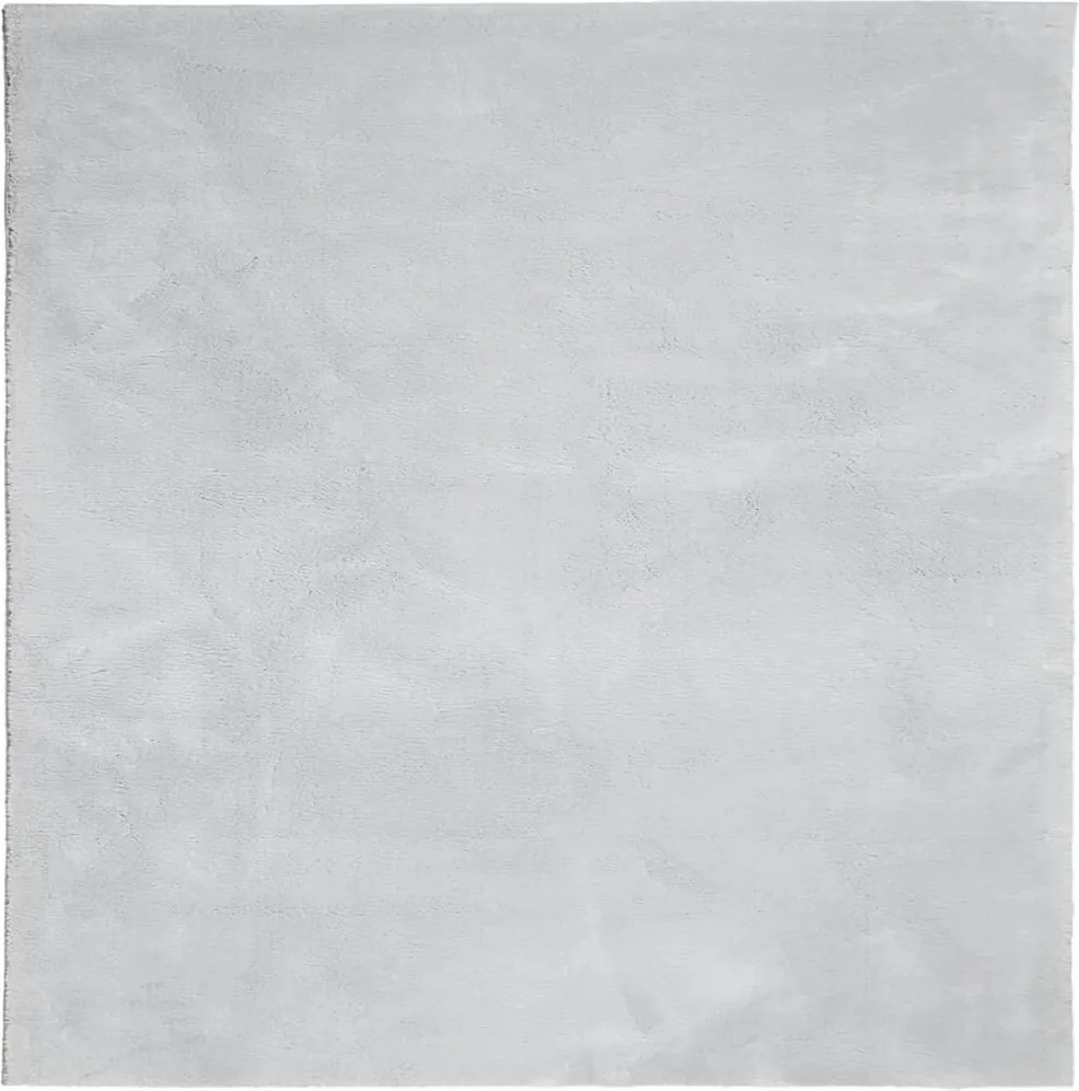 vidaXL HUARTE szürke rövid szálú puha és mosható szőnyeg 200 x 200 cm