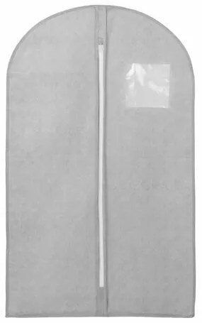Compactor Boston öltöny és rövid ruha védőhuzat, 60 x 100 cmszürke, S