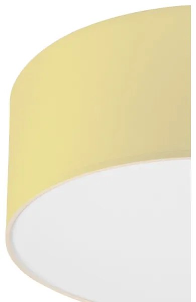 Mennyezeti lámpa SIRJA PASTEL 1xE27/60W/230V átm. 35 cm sárga