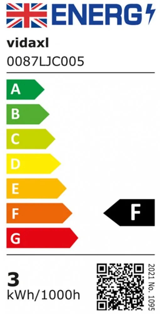 2 db fekete négyzet alakú kültéri LED falilámpa 3 W