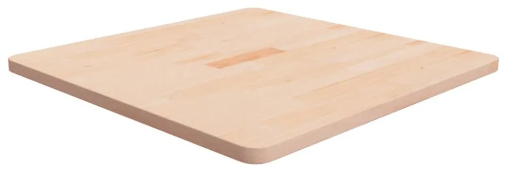 kezeletlen tömör tölgyfa négyzet asztallap 70x70x2,5 cm