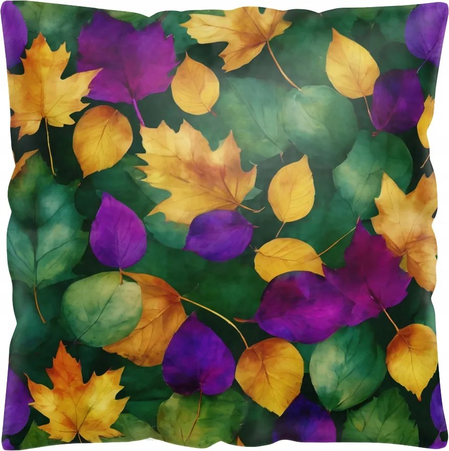 Dekoratív Velúr Párnahuzat 40x40 Velvet Velúr Őszi Színek