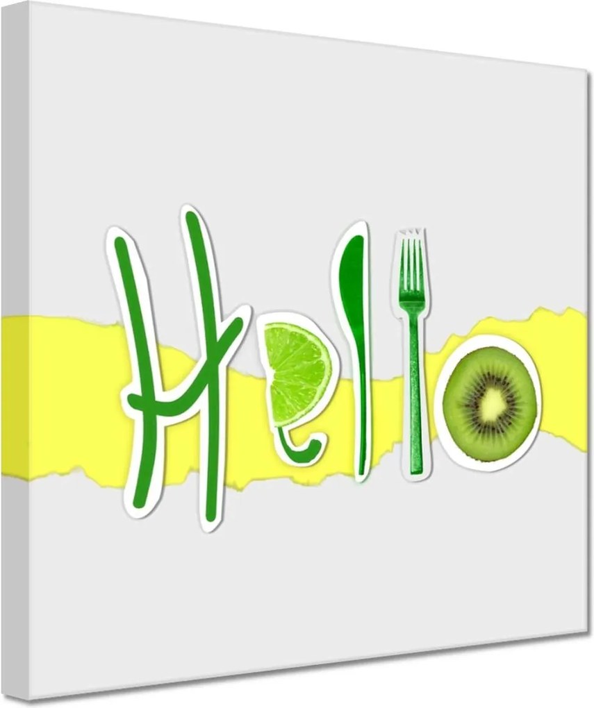 Vászonkép 60x60 Trópusi üdvözlet