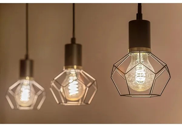 Rabalux 72242 - Csillár zsinóron FRAN 3xE27/40W/230V