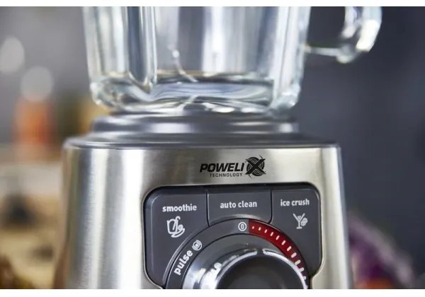 Tefal - Asztali turmixgép 2 l PERFECTMIX+ 1200W/230V króm/fekete