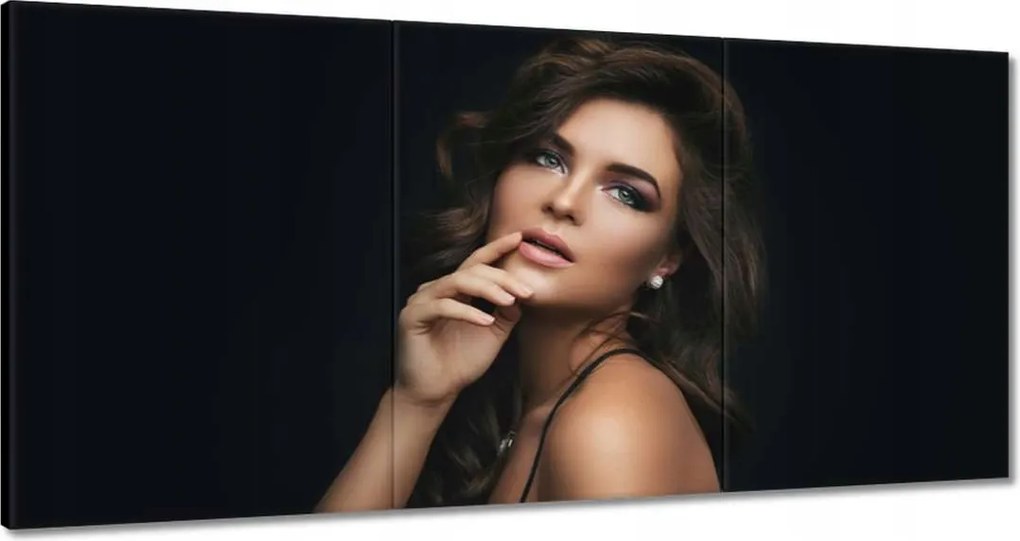 Vászonkép 180x90 Nő értékes ékszerekkel