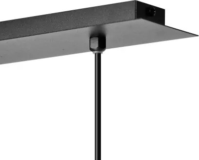 KAJA K-4138 ALBIO Fekete Színű Mennyezeti Lámpa 3+2xGU10 + E14 10W IP20