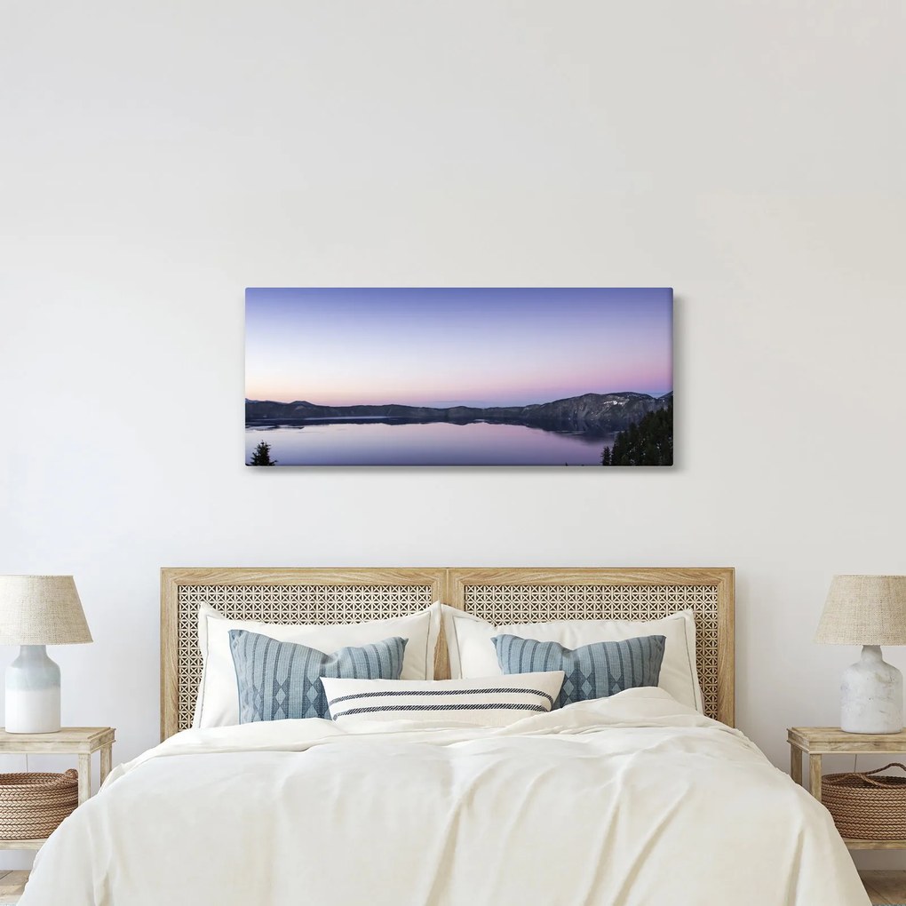 A tó képe (120x50 cm)