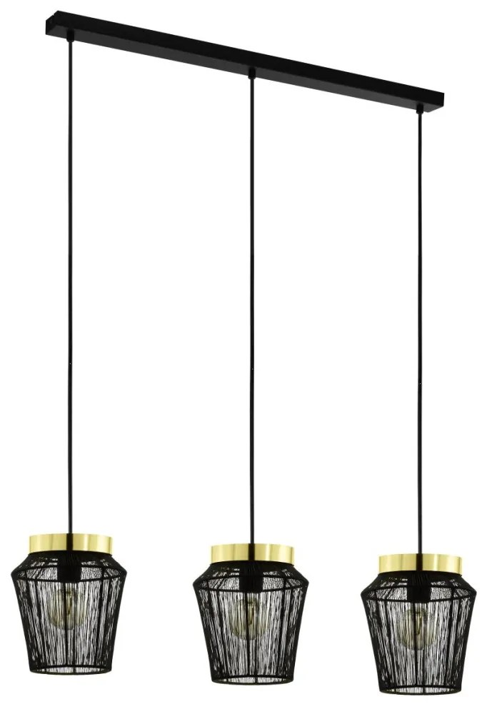 Eglo ESCANDIDOS 99807 Függőlámpa 3x40W/E27 IP20