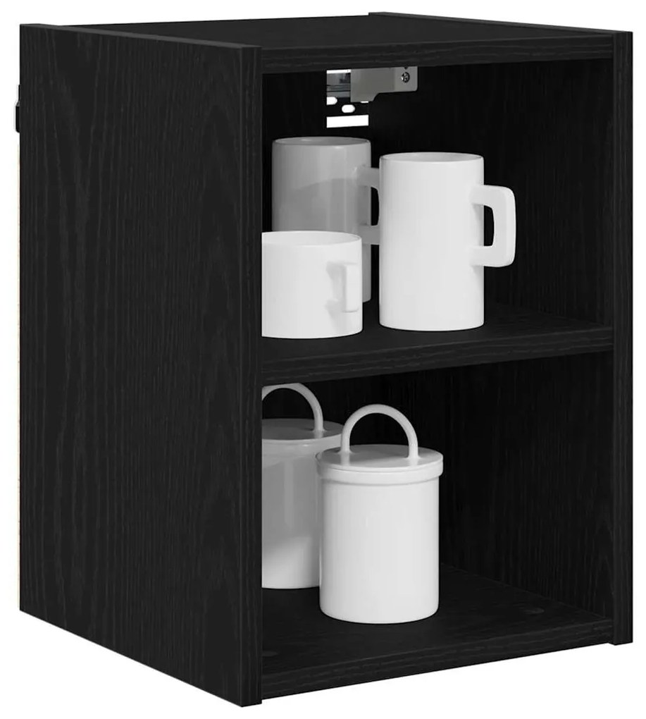 Függő szekrény Riga Fekete tölgy 30 x 29,5 x 40 cm Faanyag