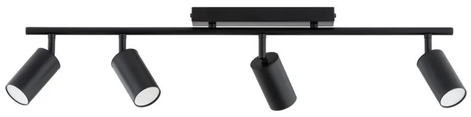 Spotlámpa KAMEL 4xGU10/10W/230V fekete