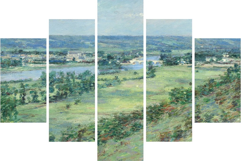 Kép - Theodore Robinson, The Valley of the Seine, From the Hills of Giverny, reprodukciók (150x105 cm)