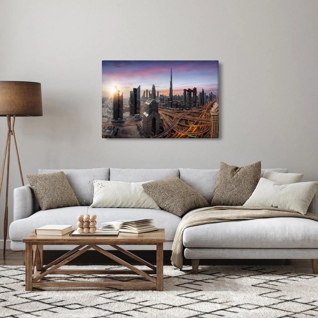 Kép - Dubai panorámája (90x60 cm)