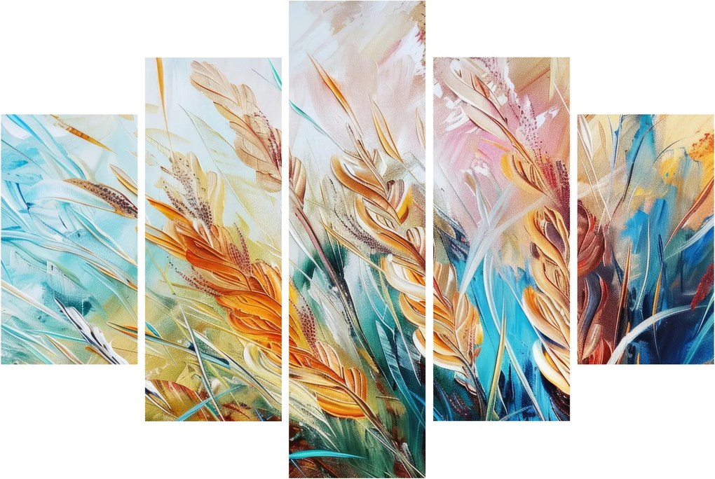 Kép - Búza, absztrakció (150x105 cm)