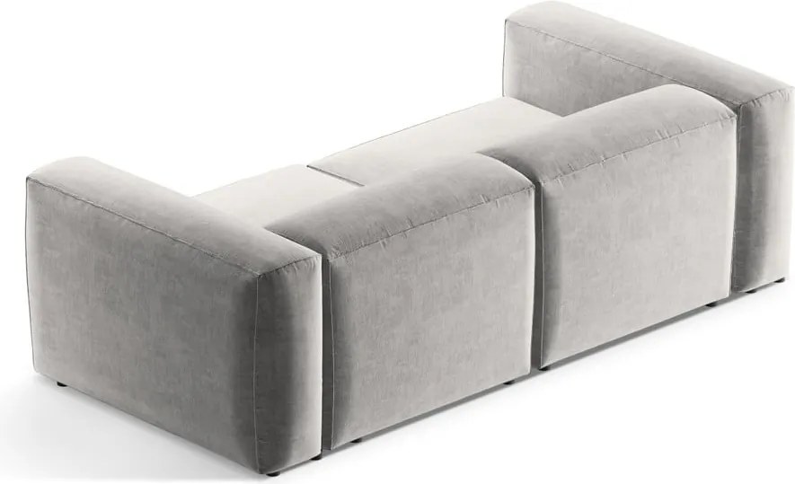 Világosszürke kanapé 224 cm Bergamo – Cosmopolitan Design