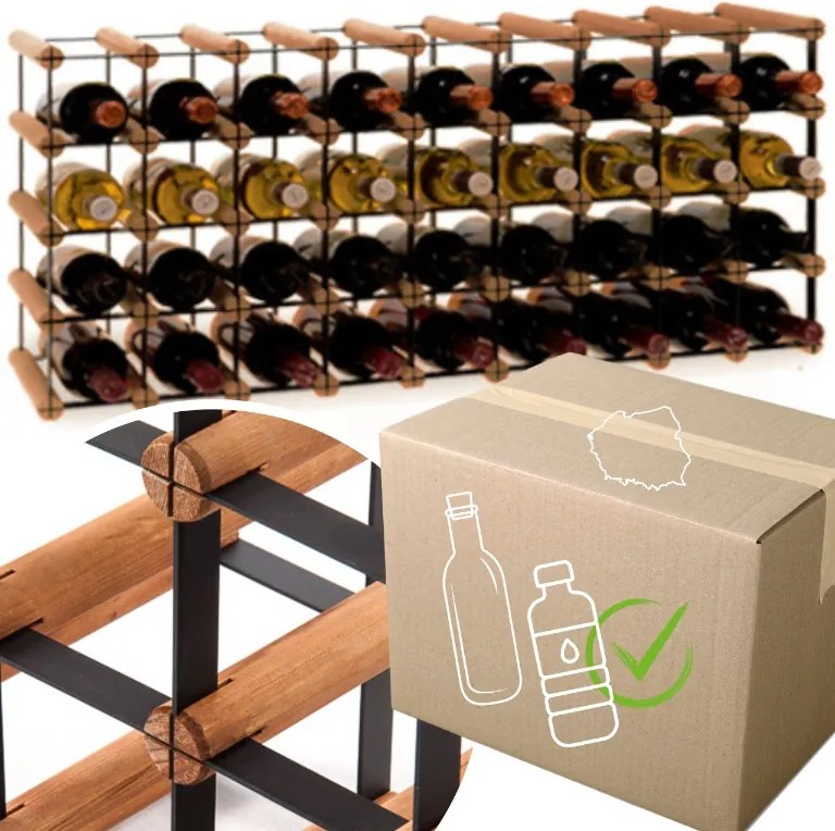 Bortartó állvány bortartó állvány Pet palacktartó szekrény Nagy 36cipő Eko