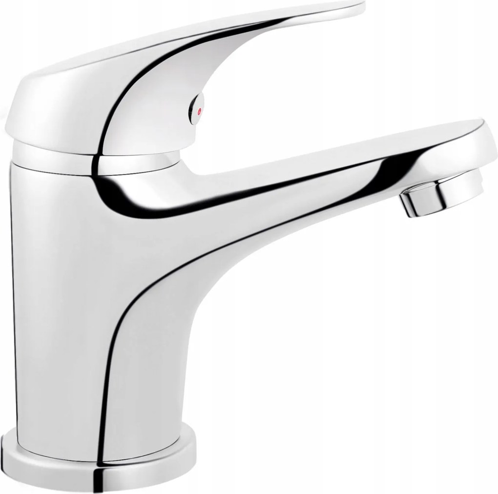 Ferro Mosdócsaptelep Klikk-klak Dugóval Ferro One, Króm