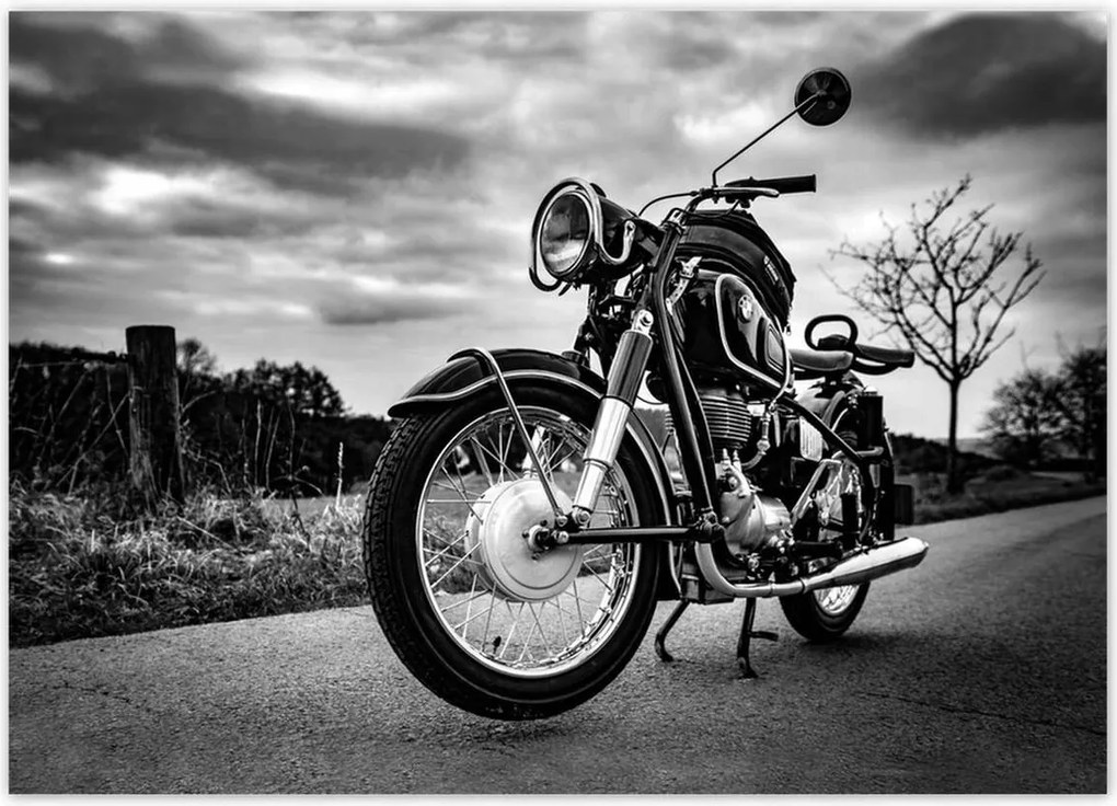 Poszterek 70x50 Klasszikus Bmw motorkerékpár