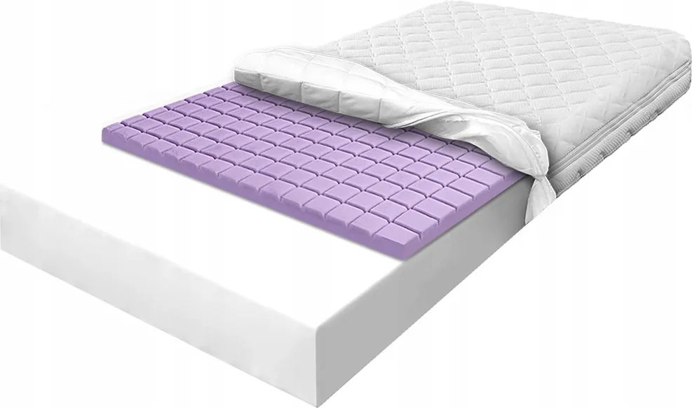 Gyerek habszivacs matrac 80x170 légáteresztő 15cm stimuláló puha H1