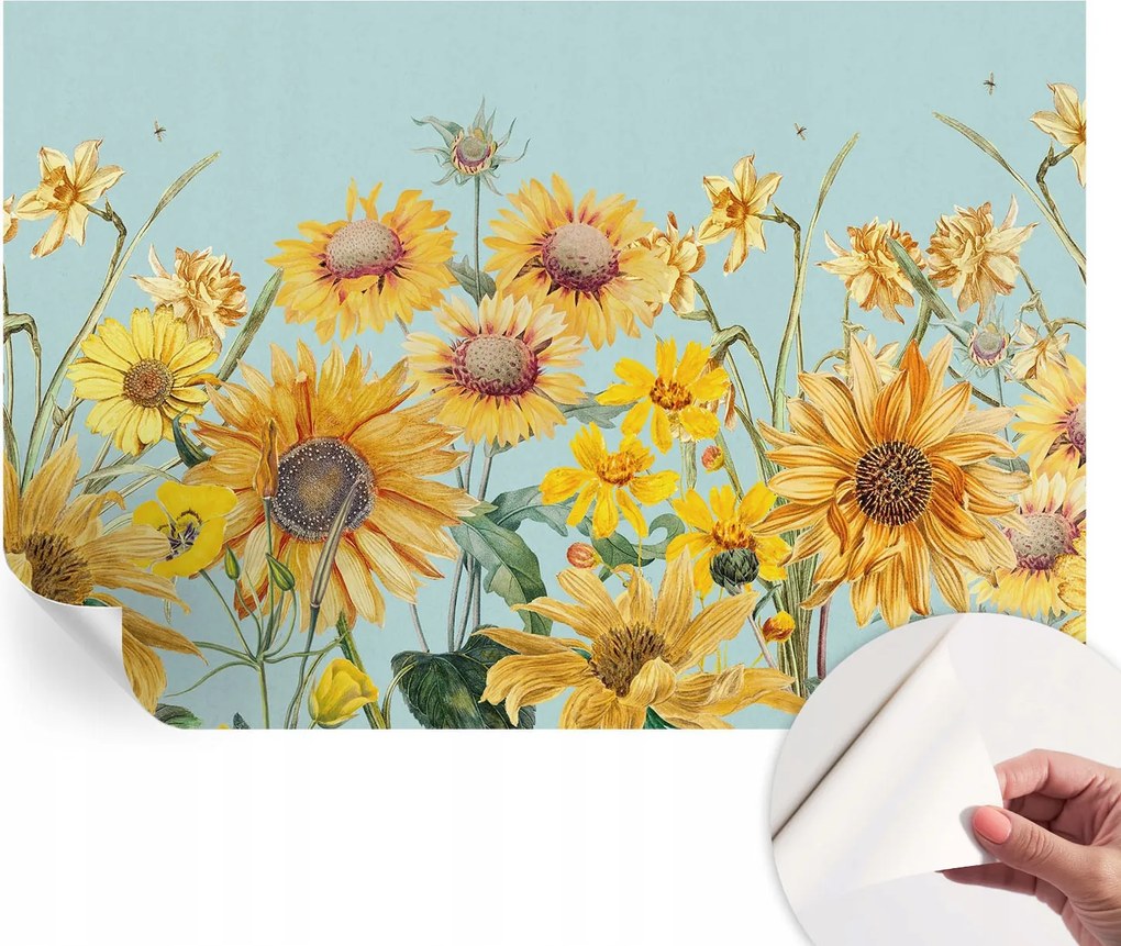 Fotótapéta Dekoratív Fali Tapéta Képekkel Nyári Kert 104x70