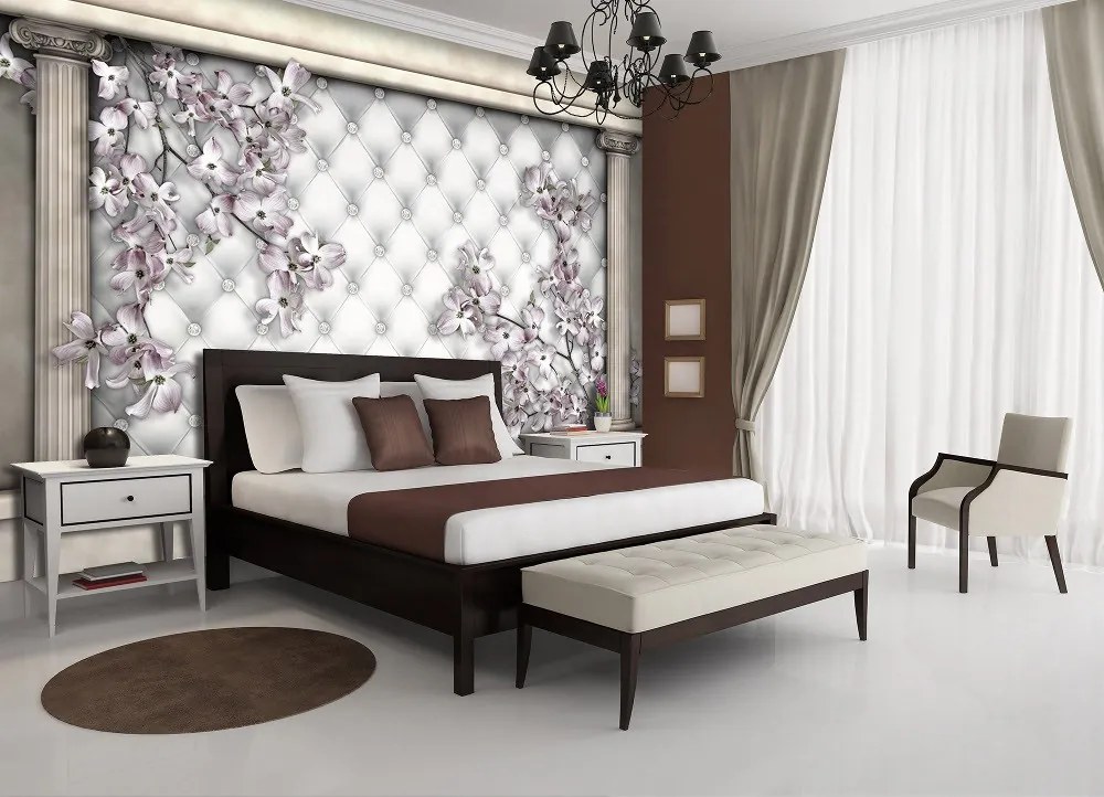 Virágok poszter, fotótapéta, Vlies (300 x 210 cm)