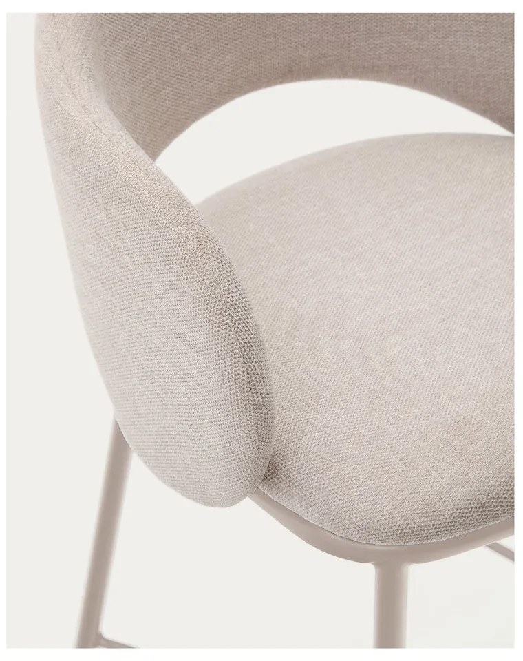 Krémszínű bárszék (ülésmagasság 65 cm) Maina – Kave Home