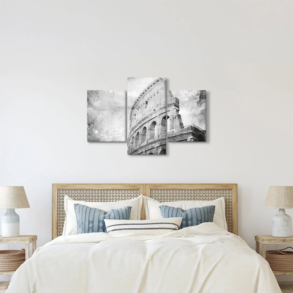 Kép - Vintage képeslap a városról N⁰1 (90x60 cm)