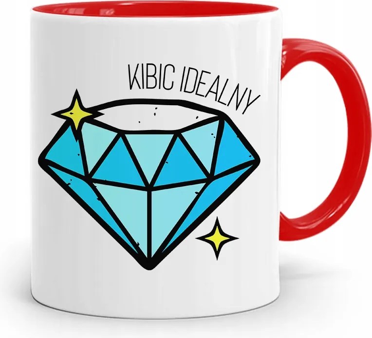 Szurkolóknak Szurkolói Bögre Piros Ajándék nyomott mintával