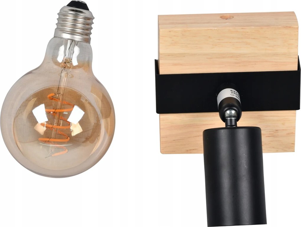 Mennyezeti fali lámpa Brun 1 fa