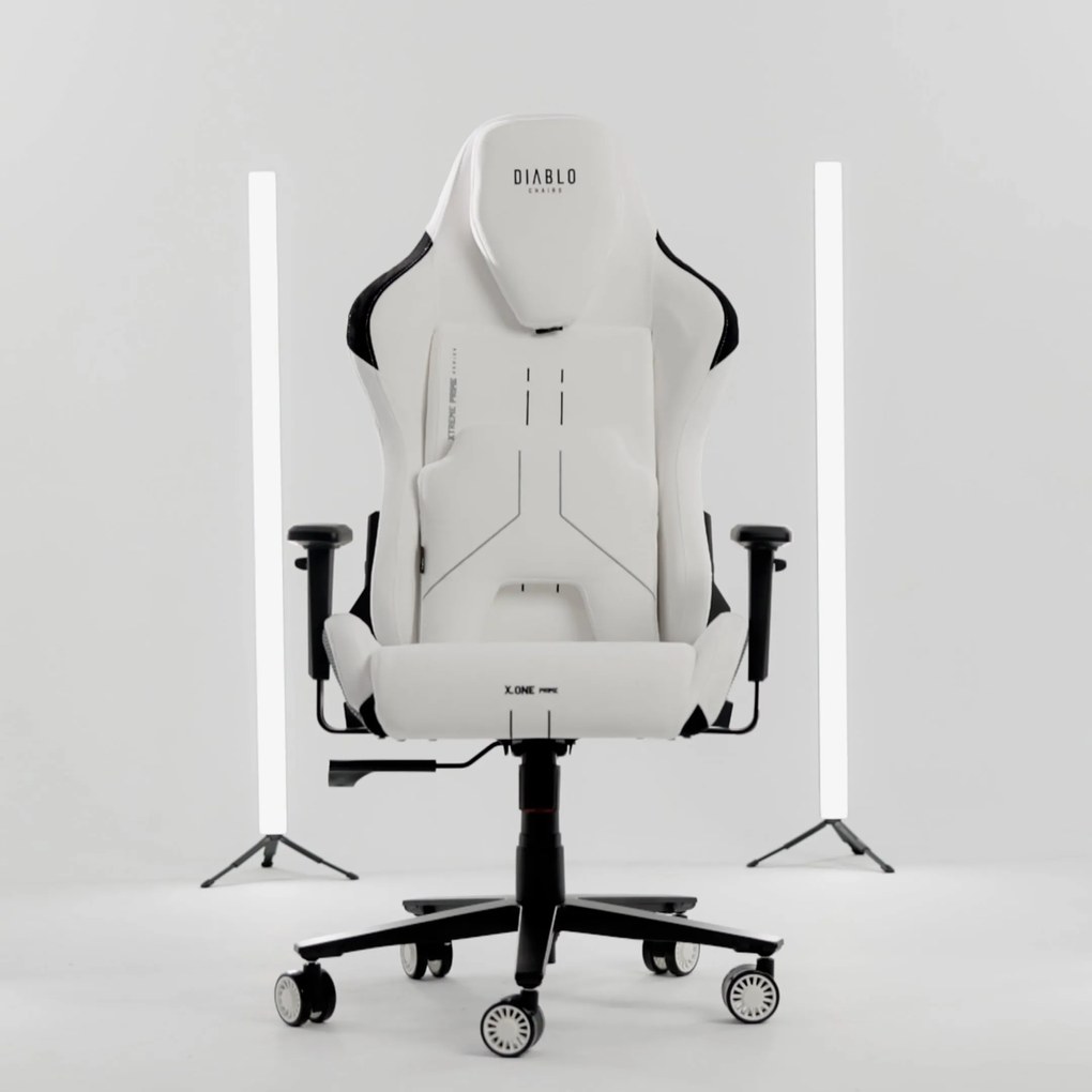 Diablo X.One Prime, Normal Size, Nightwolf Moon szürke gamer szék