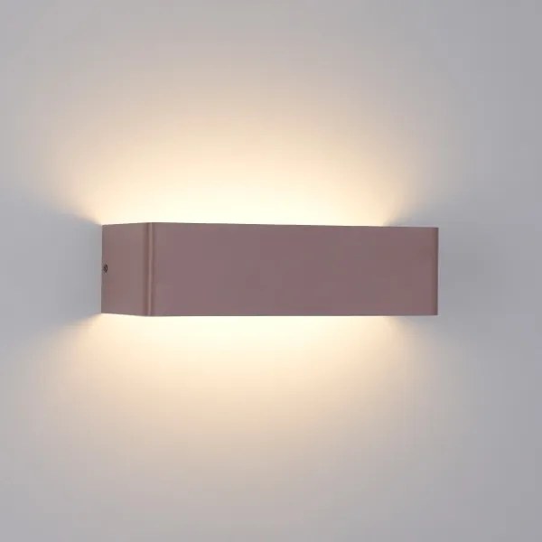 Brilagi - LED kültéri fali lámpatest DONNANI LED/12W/230V 30 cm barna IP44
