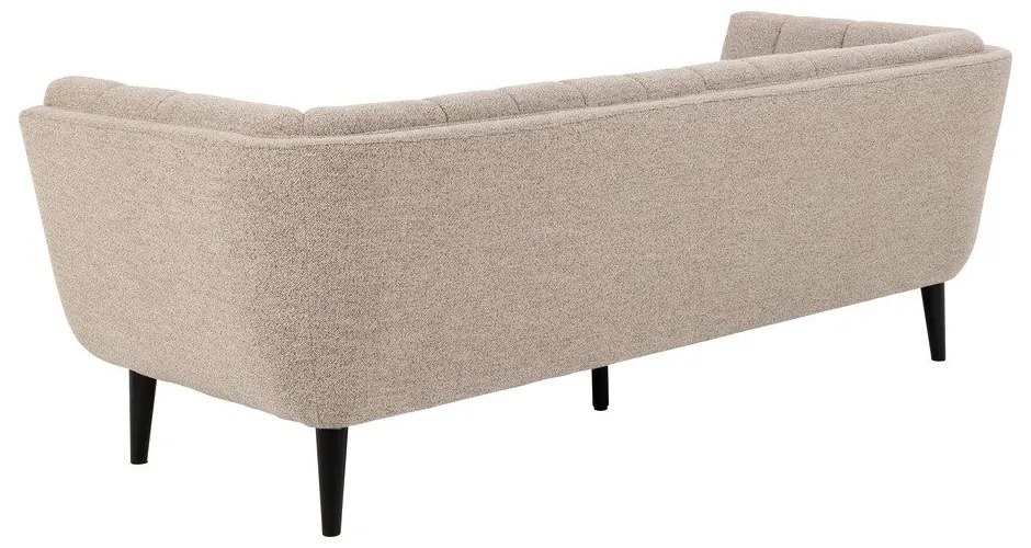 Bézs buklé kanapé 218 cm Tampa – Actona